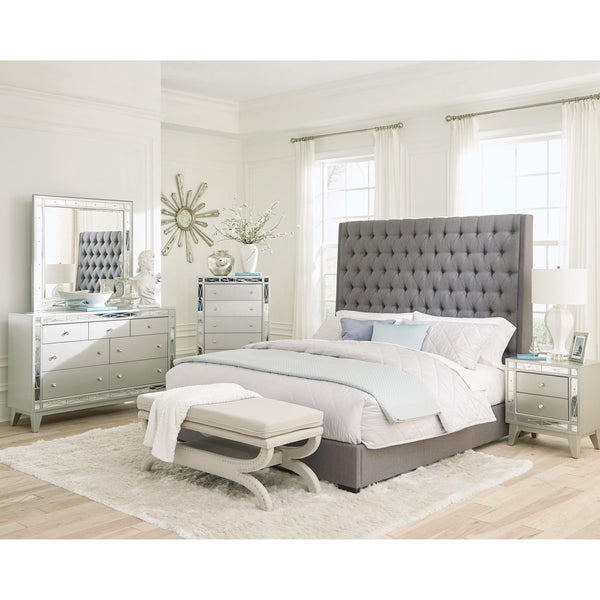 Coaster Furniture Camille 300621Q 7 pc Queen Platform Bedroom Set IMAGE 1