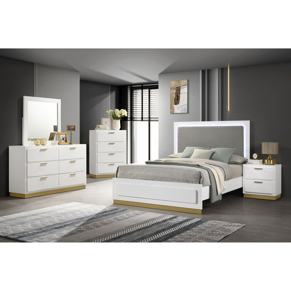 Coaster Furniture Caraway 224771Q-S5 7 pc Queen Panel Bedroom Set IMAGE 1