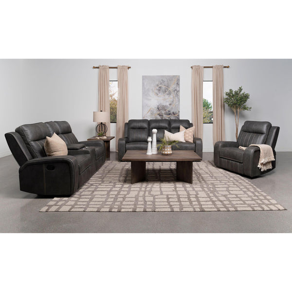 Coaster Furniture Raelynn 603191-S3 3 pc Reclining Living Room Set IMAGE 1