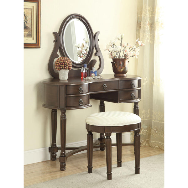 Acme Furniture Carrington 5-Drawer Vanity Set 06825 IMAGE 1