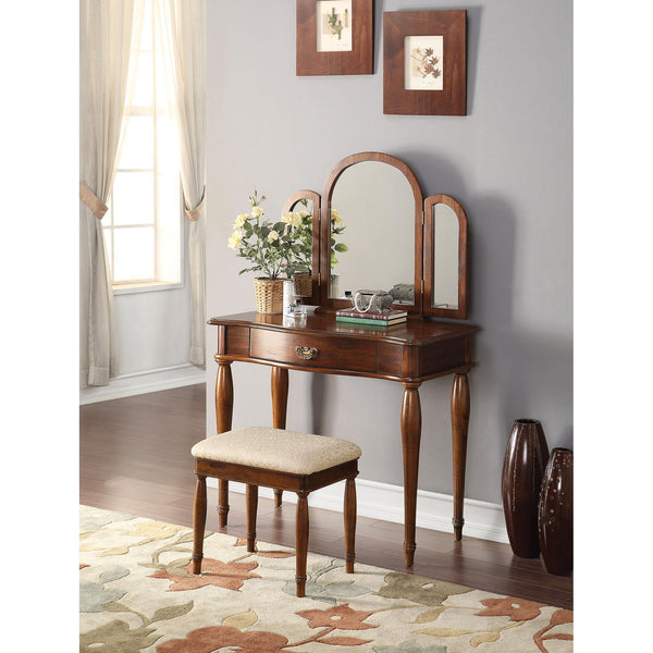 Acme Furniture Burke 1-Drawer Vanity Set 90206 IMAGE 1