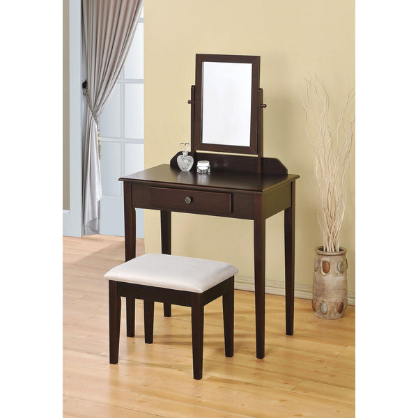 Acme Furniture Jamy 1-Drawer Vanity Set 90040 IMAGE 1