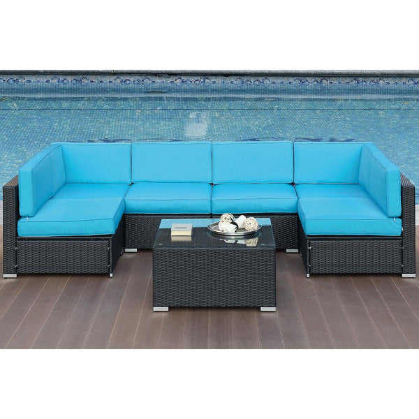 Poundex Outdoor Seating Sectionals 456 IMAGE 1