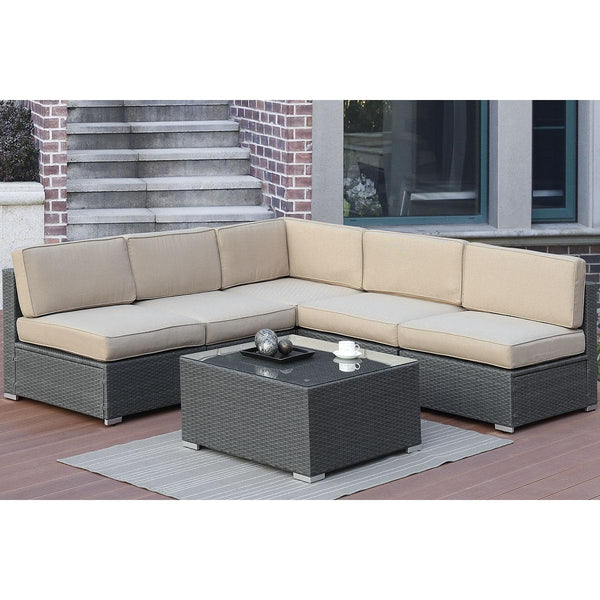Poundex Outdoor Seating Sectionals 457 IMAGE 1