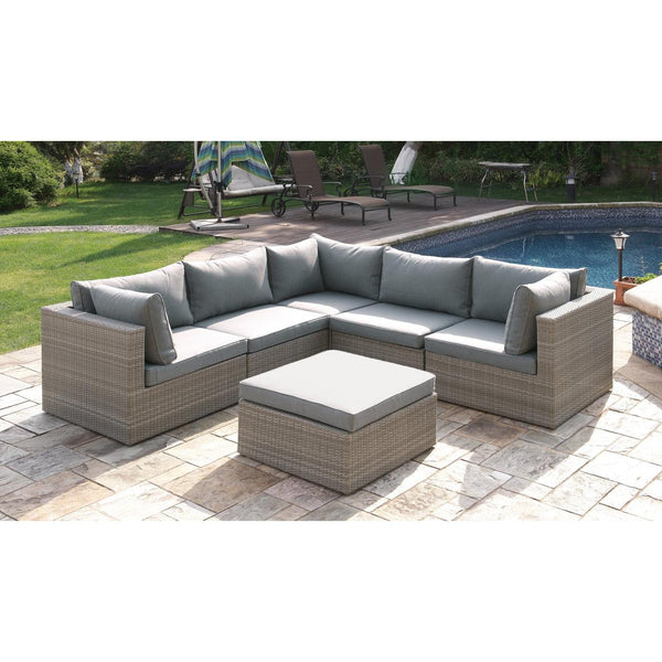 Poundex Outdoor Seating Sectionals 409 IMAGE 1