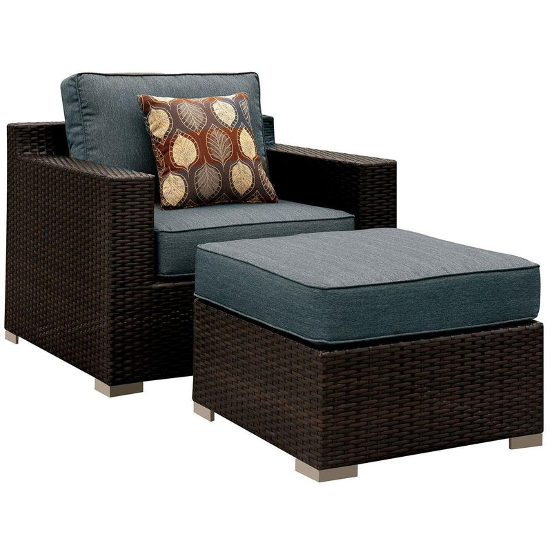 Furniture of America Outdoor Seating Sets CM-OS1827GY-SET IMAGE 2