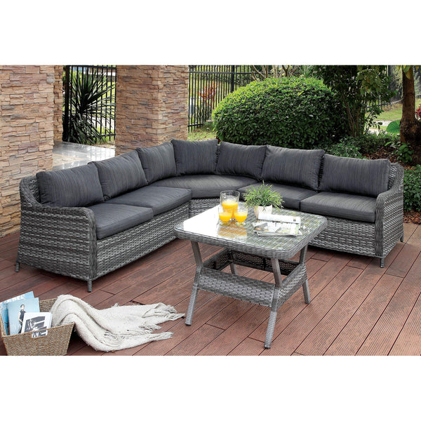 Furniture of America Outdoor Seating Sectionals CM-OS2588-SET IMAGE 1