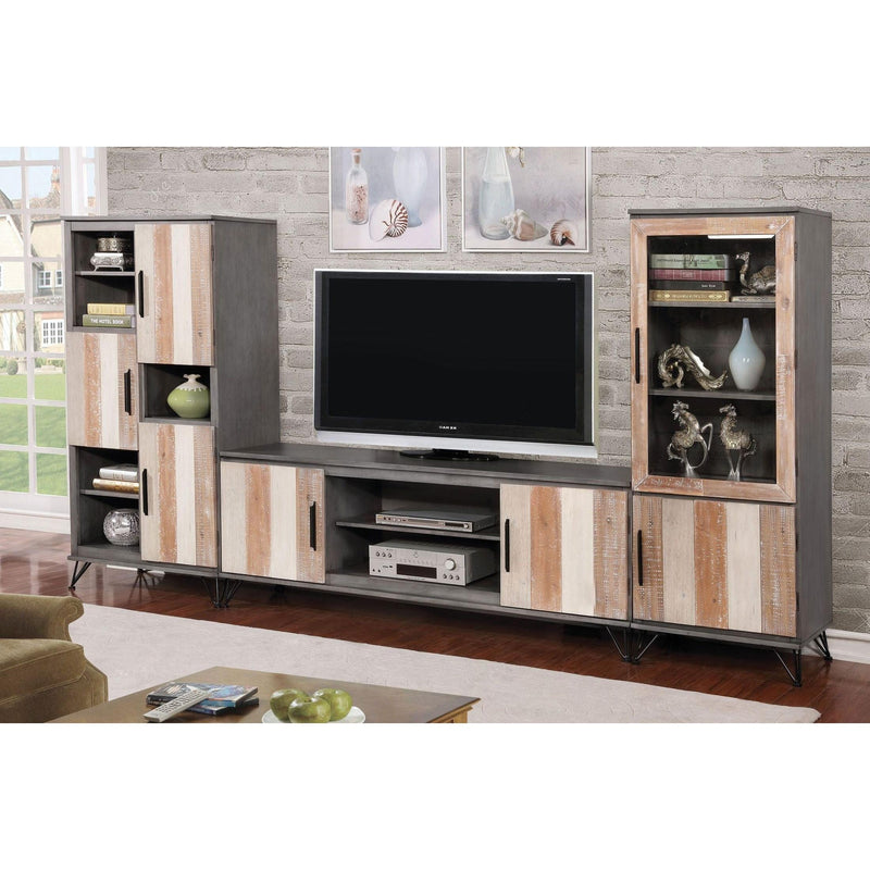 Furniture of America Entertainment Center Components Pier CM5592GY-PC-L IMAGE 4